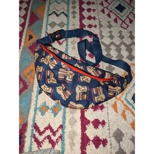 Retro‎ MTV Hamburger Nylon Fanny Pack